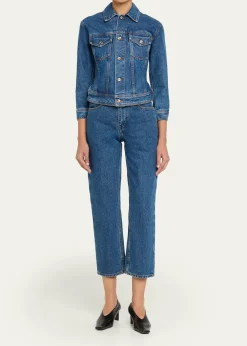 OssouHitch Denim Trucker Jacket