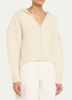 OssouWader Whipstitch Wool-Blend Sweater
