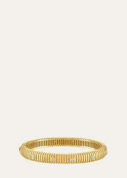 Pamela Zamore18K Yellow Gold Clio Diamond Bangle Bracelet