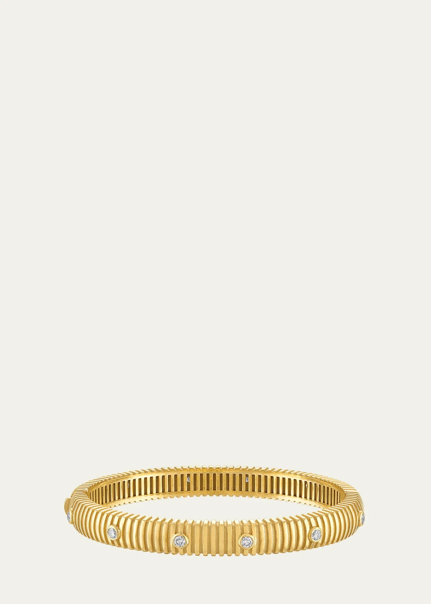Pamela Zamore18K Yellow Gold Clio Diamond Bangle Bracelet