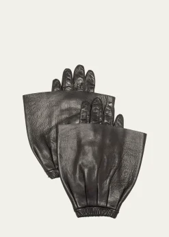 Paula RowanMolly Leather Gloves With Flared Cuffs