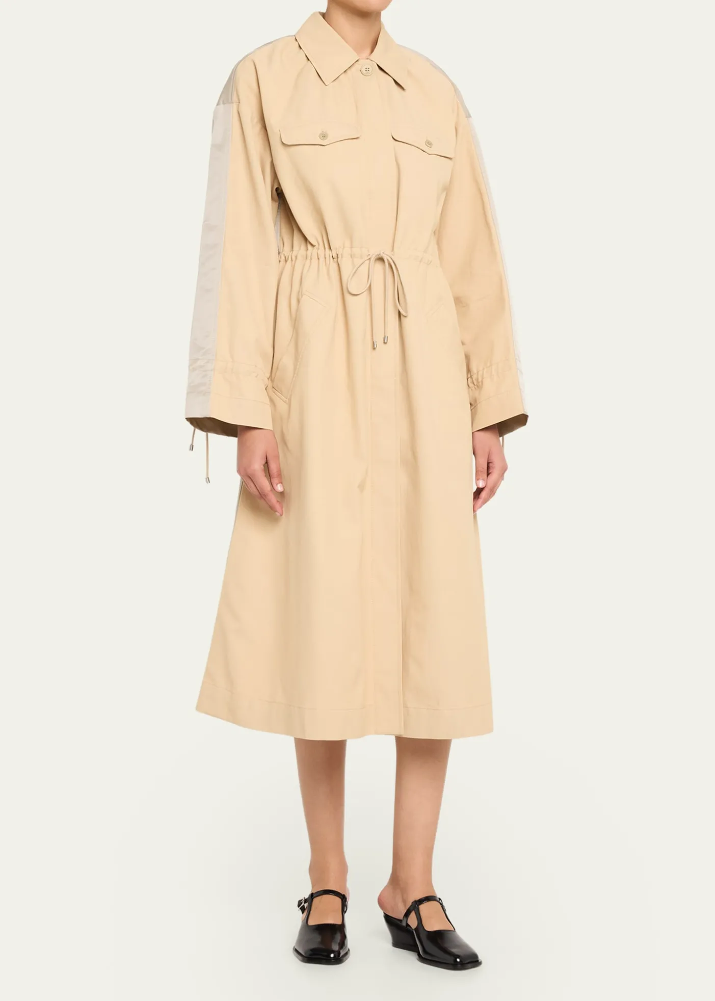 3.1 Phillip LimCombo Blouson Trench Coat