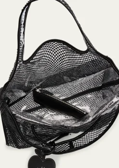 3.1 Phillip LimEmbellished Mesh Market Tote Bag