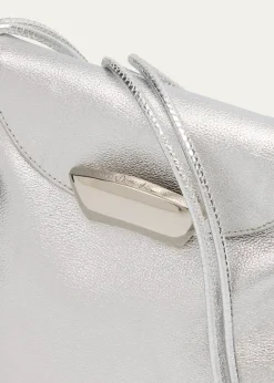 3.1 Phillip LimID Petite Soft Metallic Leather Shoulder Bag