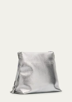 3.1 Phillip LimID Petite Soft Metallic Leather Shoulder Bag