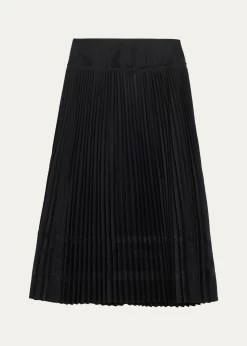3.1 Phillip LimPleated A-Line Midi Skirt
