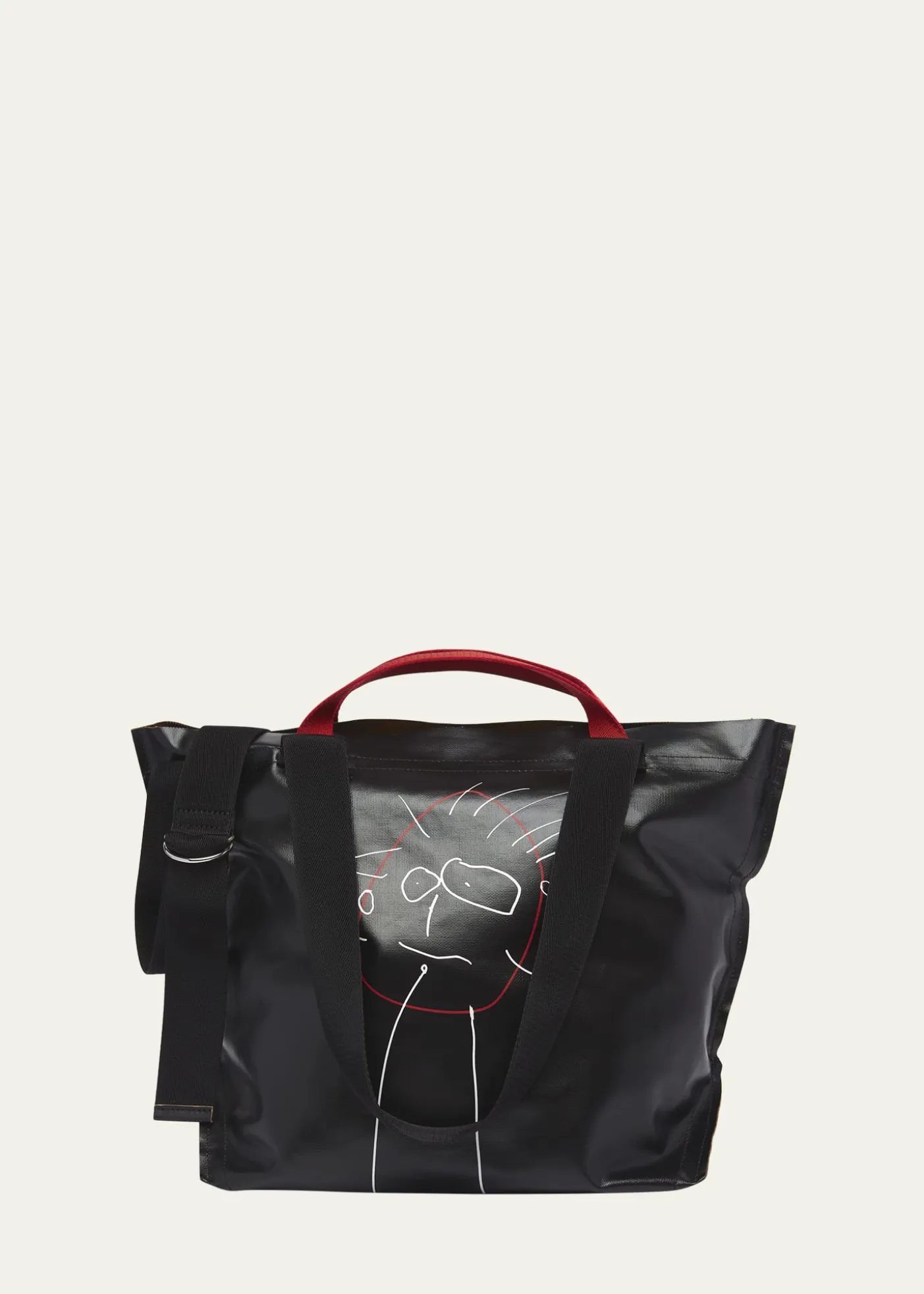 Plan CMedium Printed Shopper Tote Bag