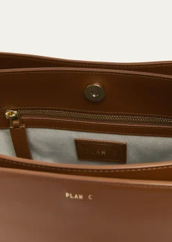 Plan CShopper Leather Tote Bag