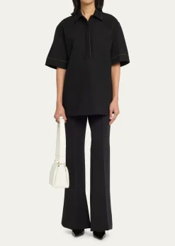 Plan CSmall Leather Shoulder Bag