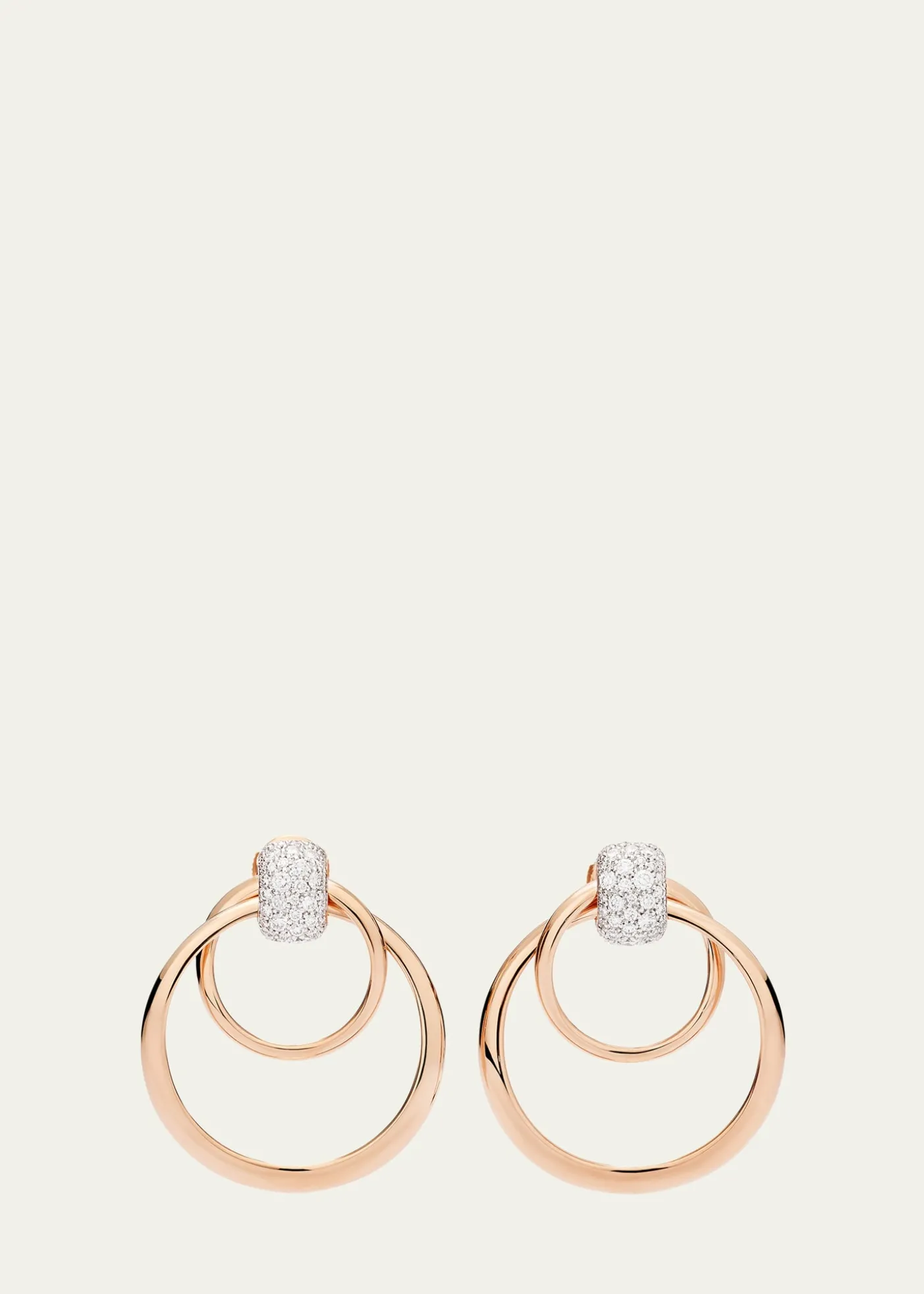 PomellatoTogether 18K Rose Gold Diamond Earrings
