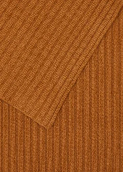 PortolanoRibbed Cashmere Scarf