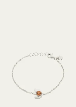 Procaccia Jewelry18K Gold Hebrew PEH Initial Bracelet