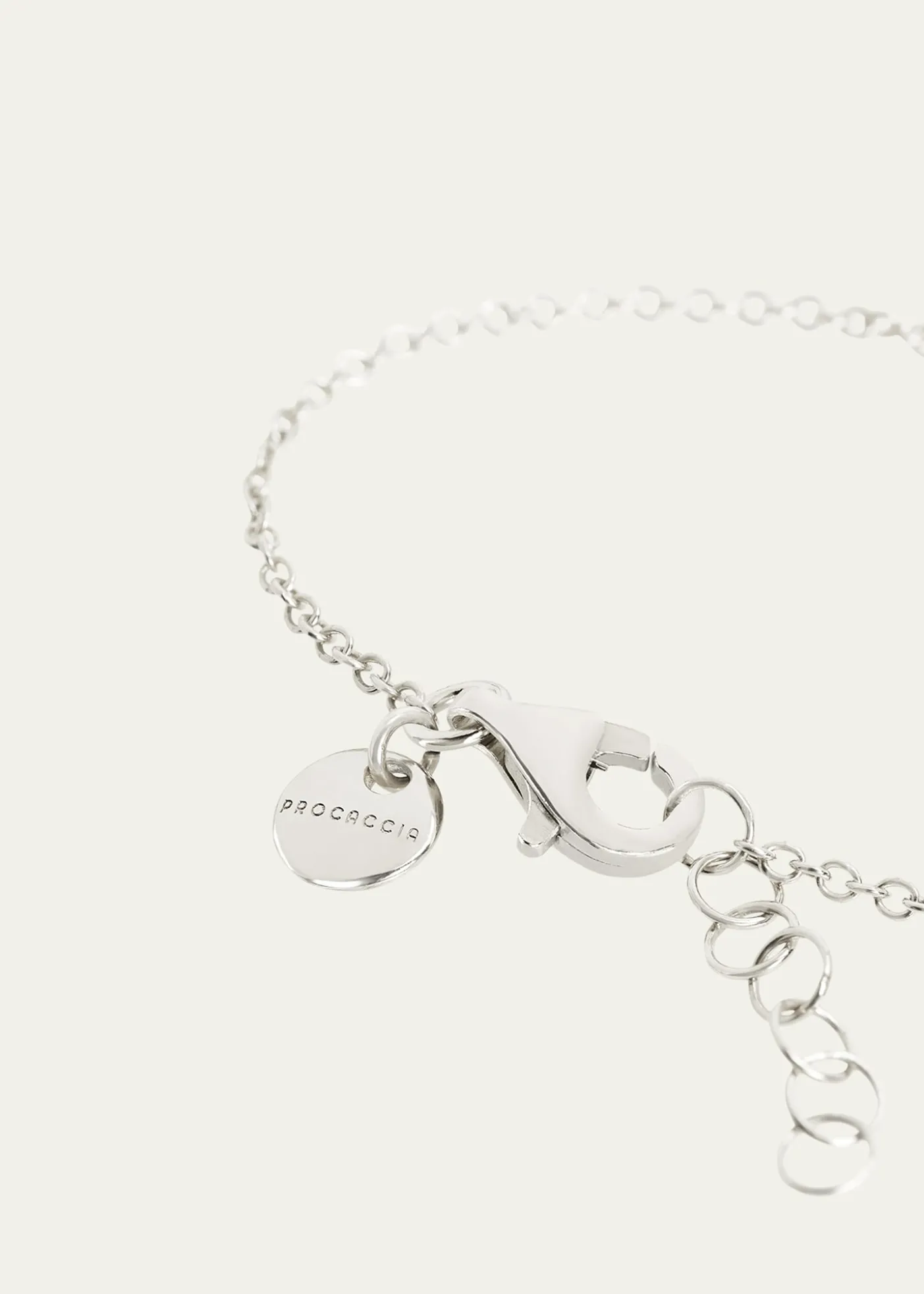 Procaccia Jewelry18K Gold Hebrew ALEF Initial Bracelet