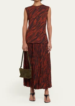 Proenza SchoulerBond Perforated Suede Shoulder Bag