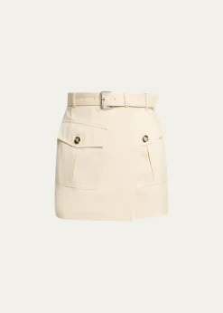 Proenza SchoulerBruni Belted Mini Utility Skirt
