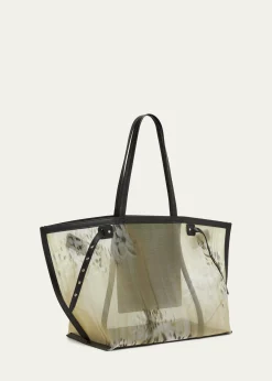 Proenza SchoulerDays Printed Mesh Carryall Tote Bag