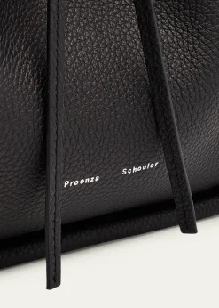 Proenza SchoulerLarge Ruched Pebbled Calfskin Tote Bag