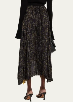 Proenza SchoulerPaulina Pleated Georgette Skirt