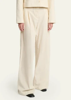Proenza SchoulerRosalie Wide-Leg Corduroy Pants