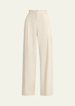 Proenza SchoulerRosalie Wide-Leg Corduroy Pants