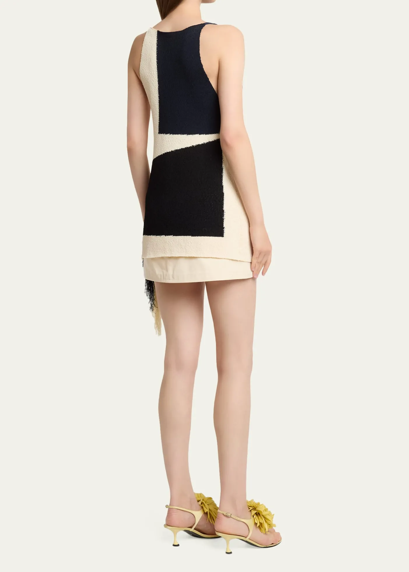 Proenza SchoulerSaskia Color-Block Textured Knit Top