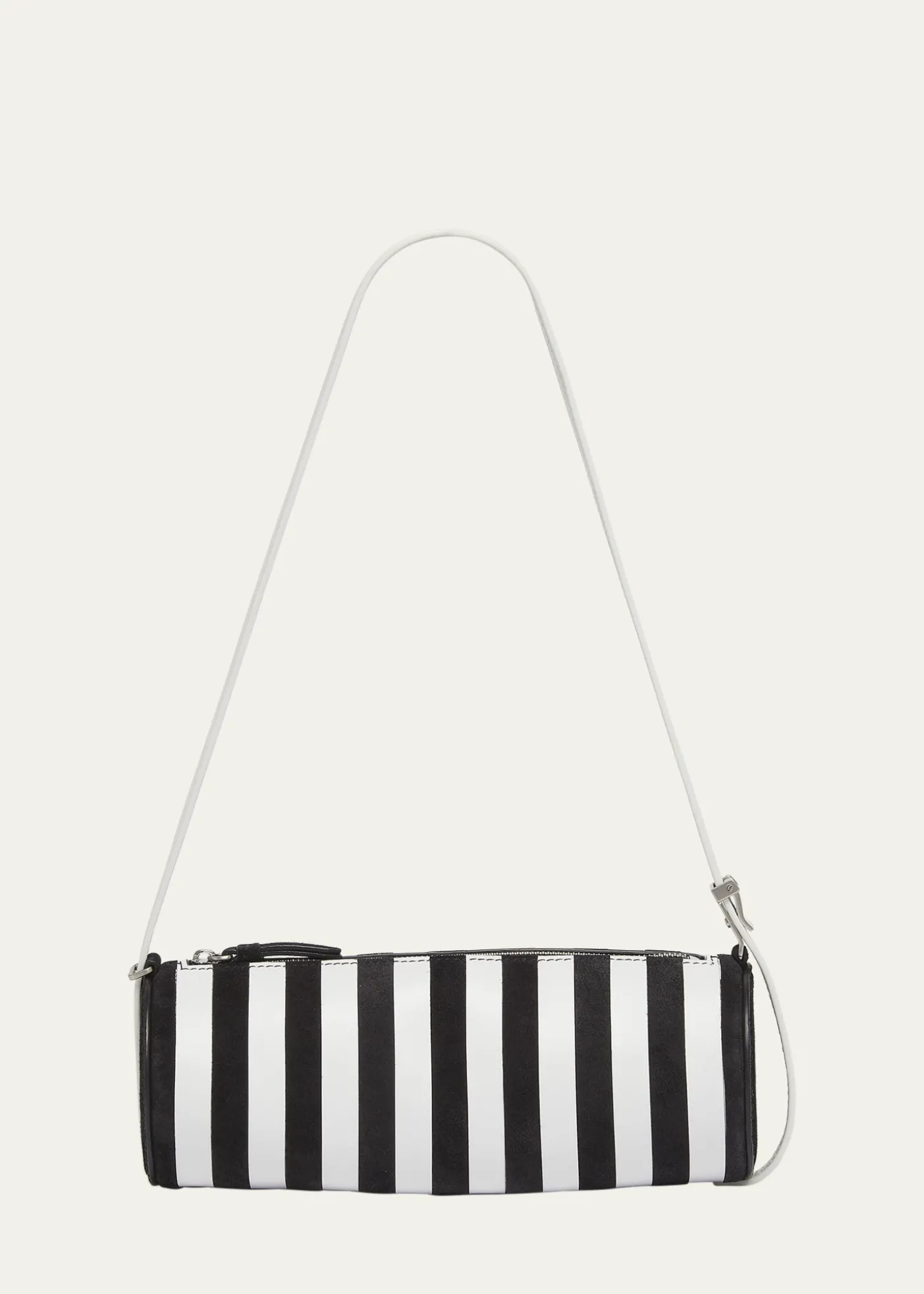 Proenza SchoulerSilo Striped Napa Leather Shoulder Bag