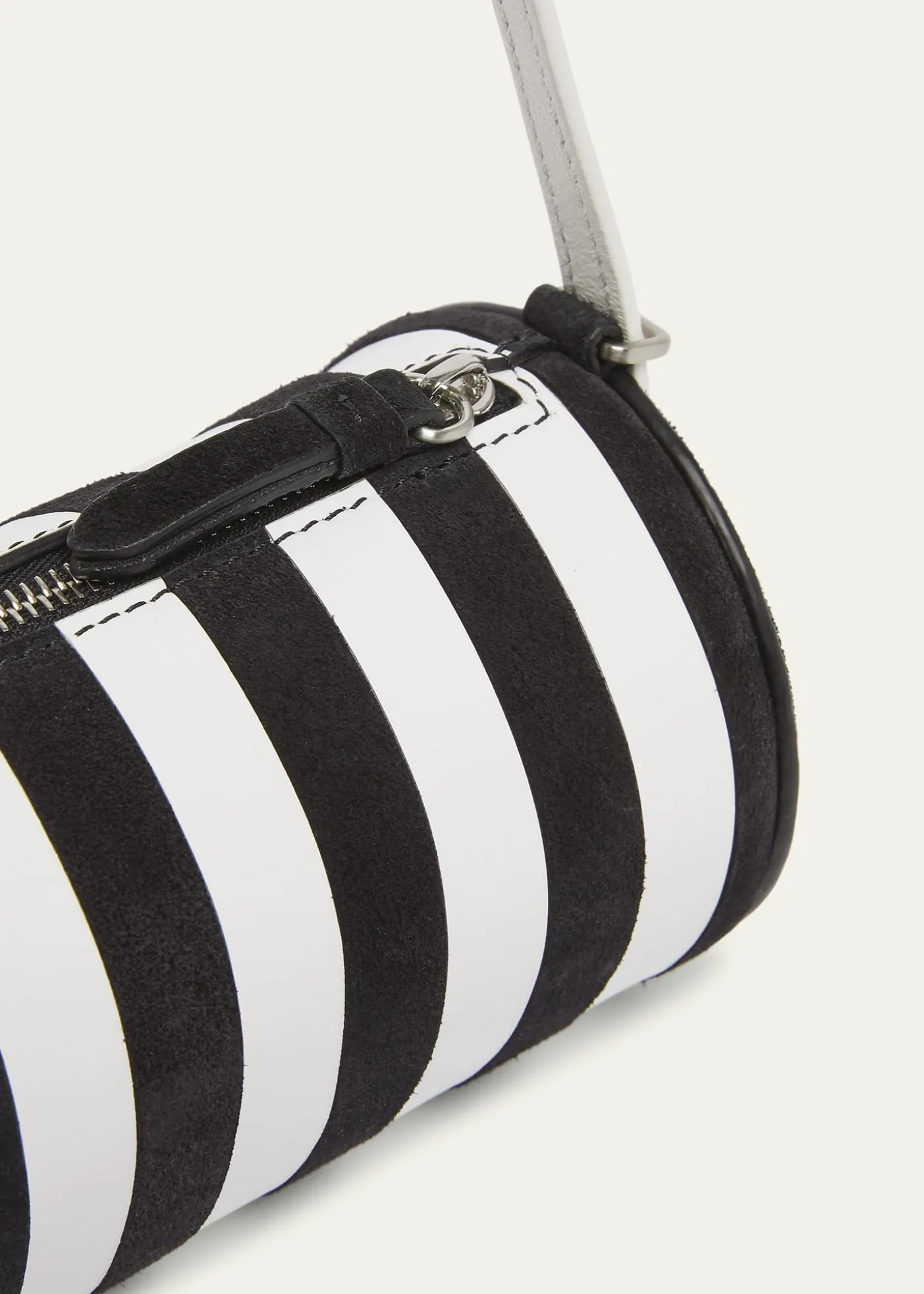 Proenza SchoulerSilo Striped Napa Leather Shoulder Bag