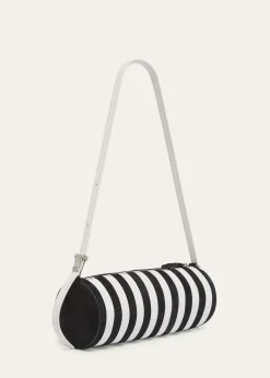 Proenza SchoulerSilo Striped Napa Leather Shoulder Bag