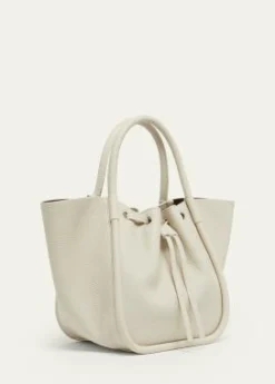 Proenza SchoulerSmall Ruched Grain Leather Tote Bag