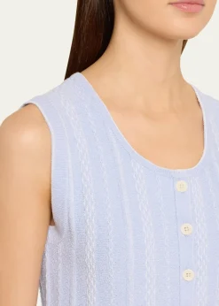 Proenza Schouler White LabelAlyna Textured Knit Vest