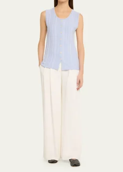Proenza Schouler White LabelAlyna Textured Knit Vest