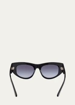 PucciCat-Eye Acete Sunglasses