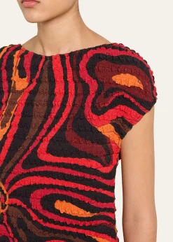 PucciMarmo Print Shibori Mini Dress