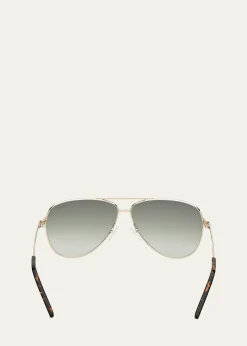 PucciMetal Aviator Sunglasses