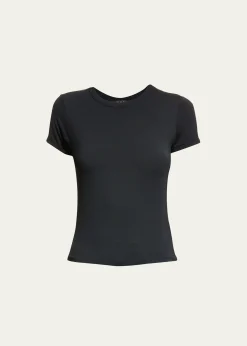 Rag & BoneLuca Slim Short-Sleeve Baby Tee