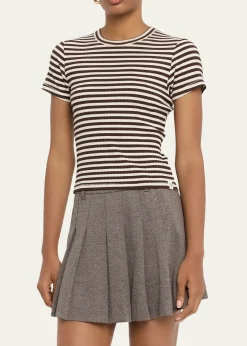 Rag & BoneLuca Stripe Rib-Knit Top