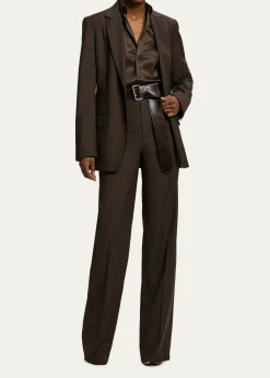 Ralph Lauren CollectionTropical Wool Single-Breasted Blazer