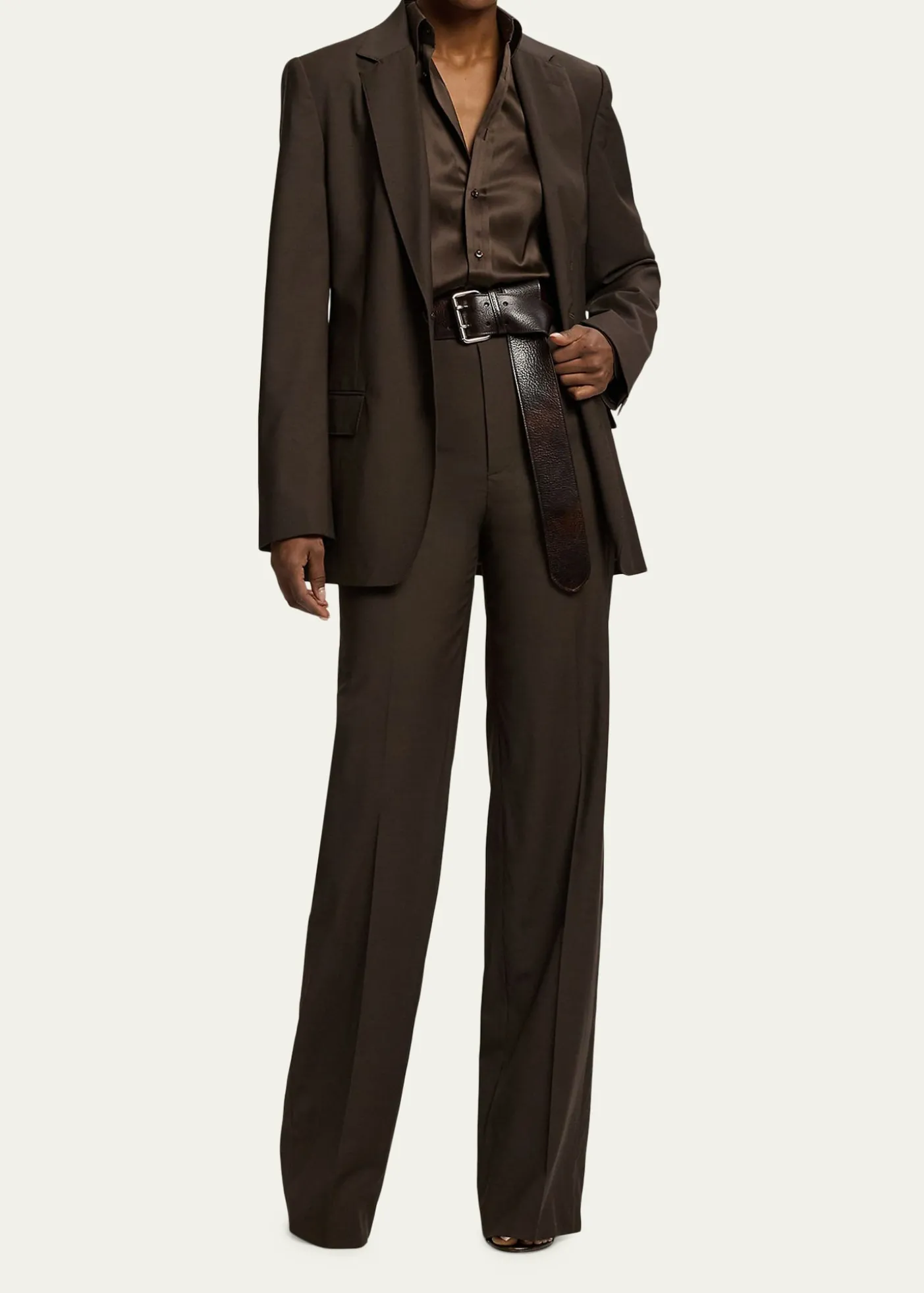 Ralph Lauren CollectionTropical Wool Single-Breasted Blazer