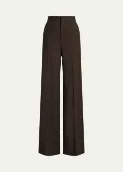Ralph Lauren CollectionTropical Wool Straight Trousers
