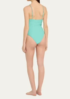 Ramy BrookBraided Jayda One-Piece Swimsuit