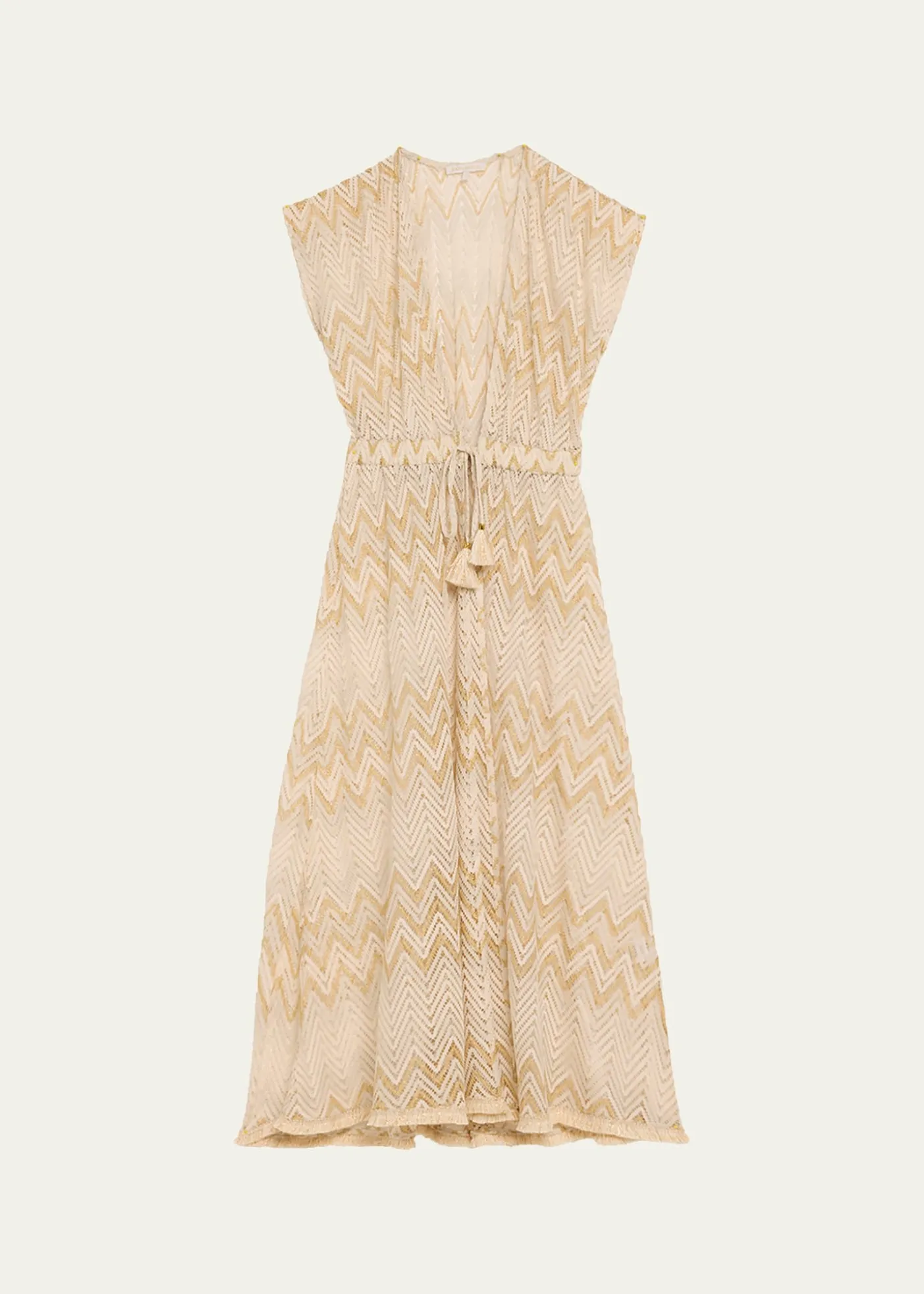 Ramy BrookChevron Katherine Caftan Coverup