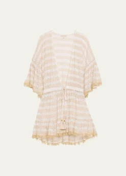Ramy BrookJewel Striped Knit Coverup Dress