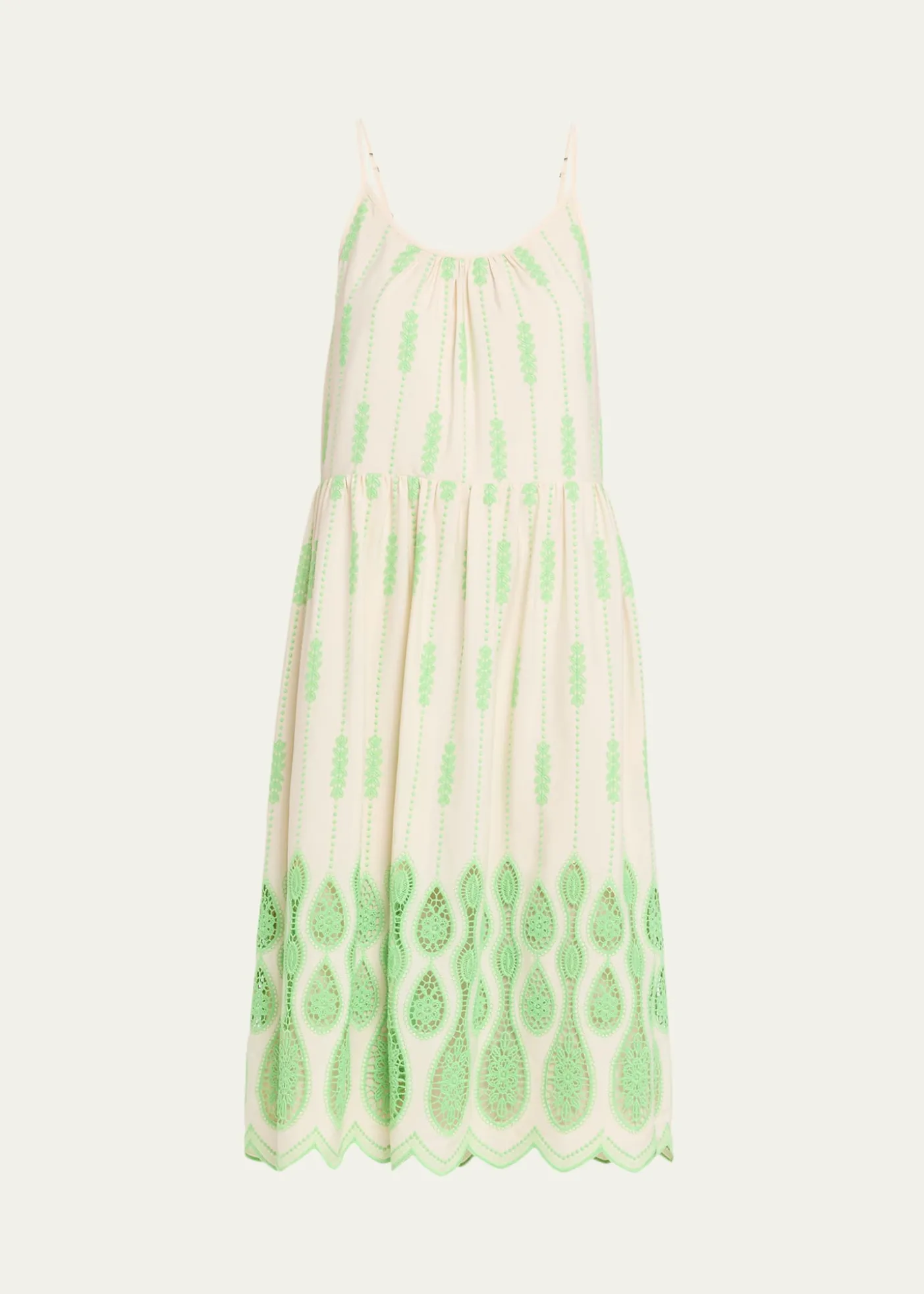 Ramy BrookSandra Embroidered Midi Dress