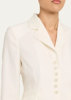 RUADHThe Blair Slim Wool-Silk Jacket