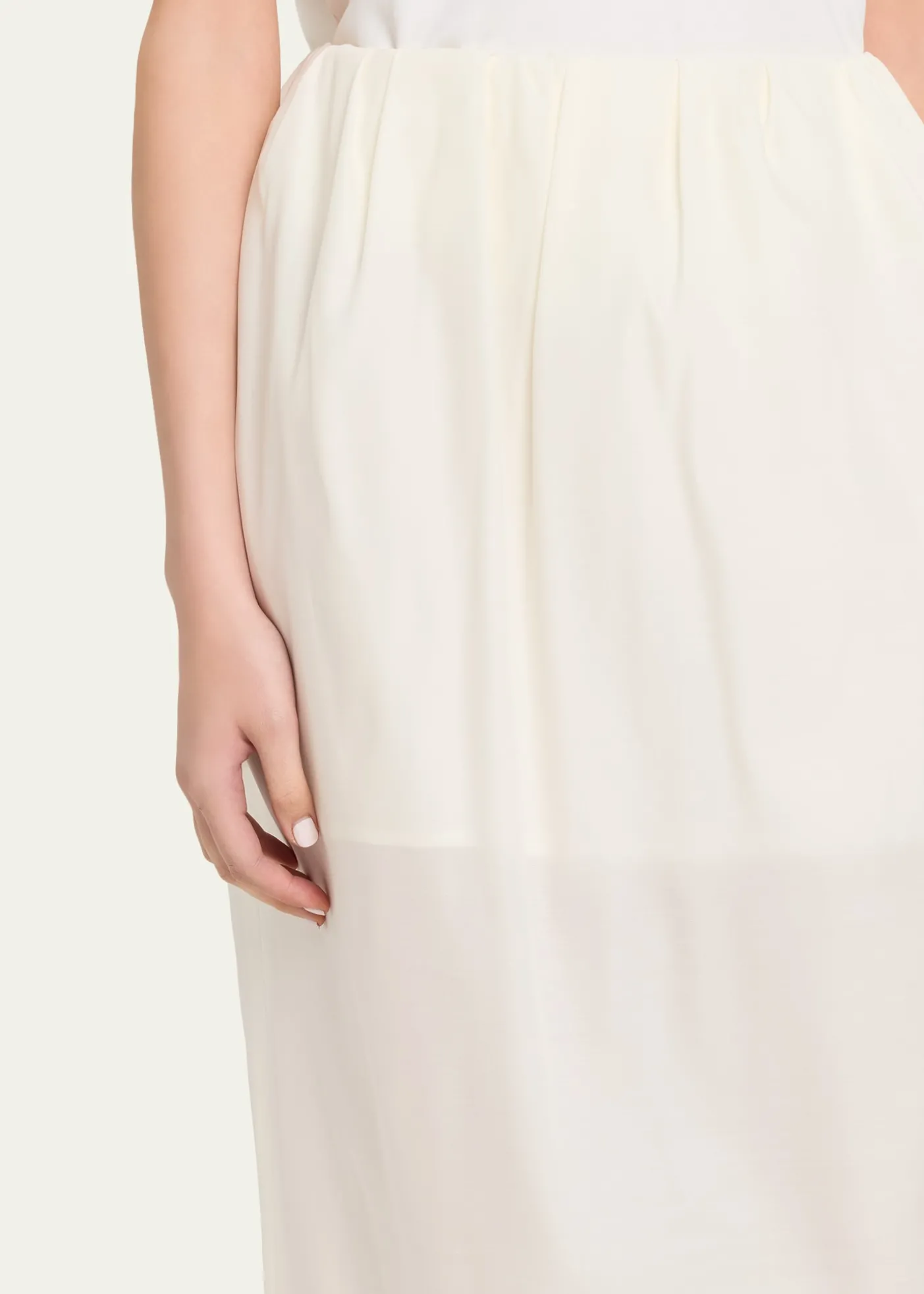 RUADHThe Daisy Long Column Skirt