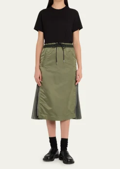 SACAINylon Twill Adjustable Skirt