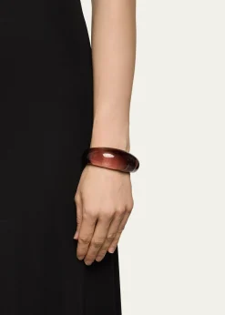 Saint LaurentBumpy Moon Resin Bracelet