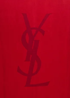 Saint LaurentCassandre Square Silk Scarf