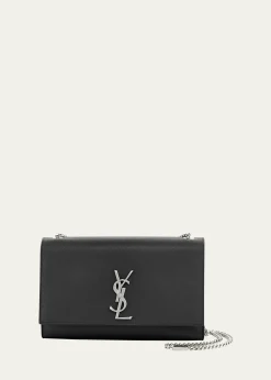 Saint LaurentKate Medium YSL Crossbody Bag in Grained Leather