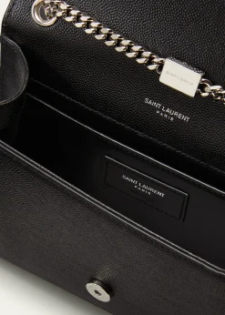 Saint LaurentKate Small YSL Crossbody Bag in Grained Leather